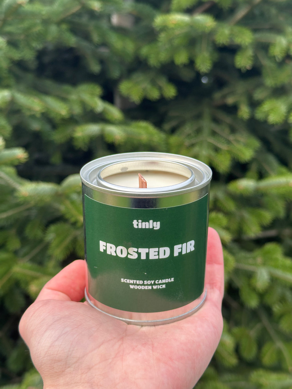 Frosted Fir - Scented Soy Candle