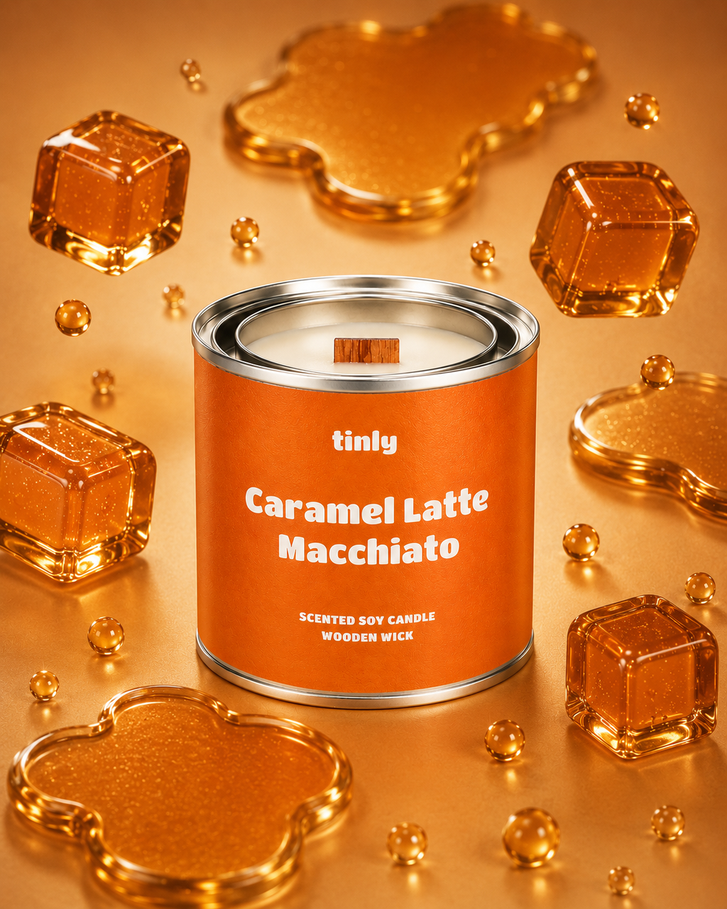 Caramel Latte Macchiato - Scented Soy Candle