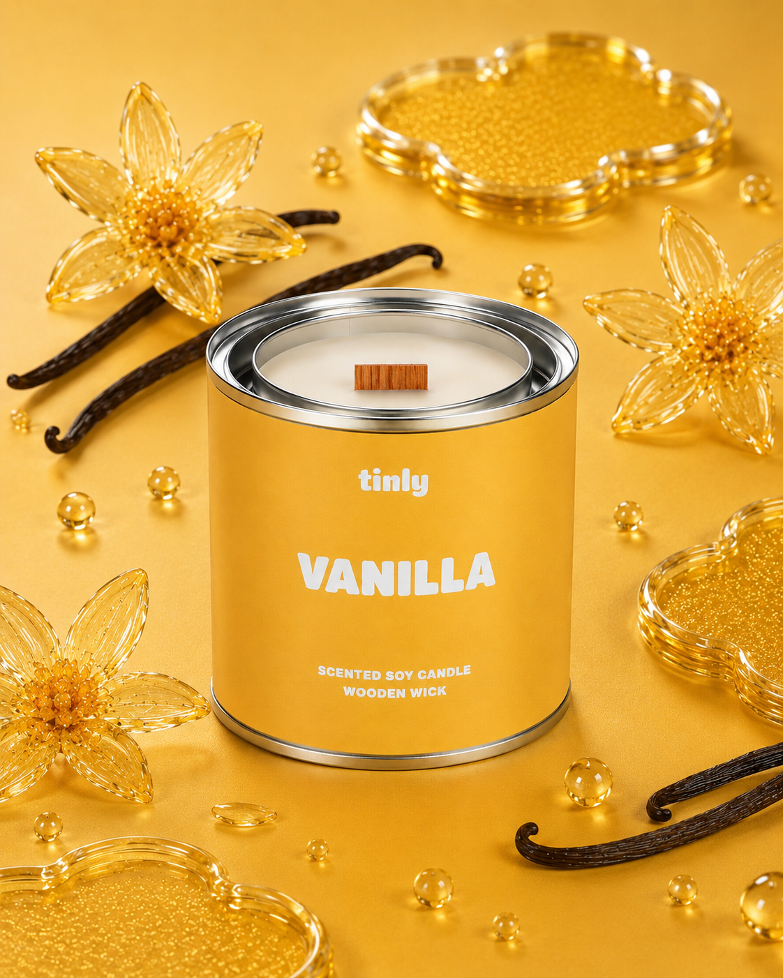 Vanilla - Scented Soy Candle