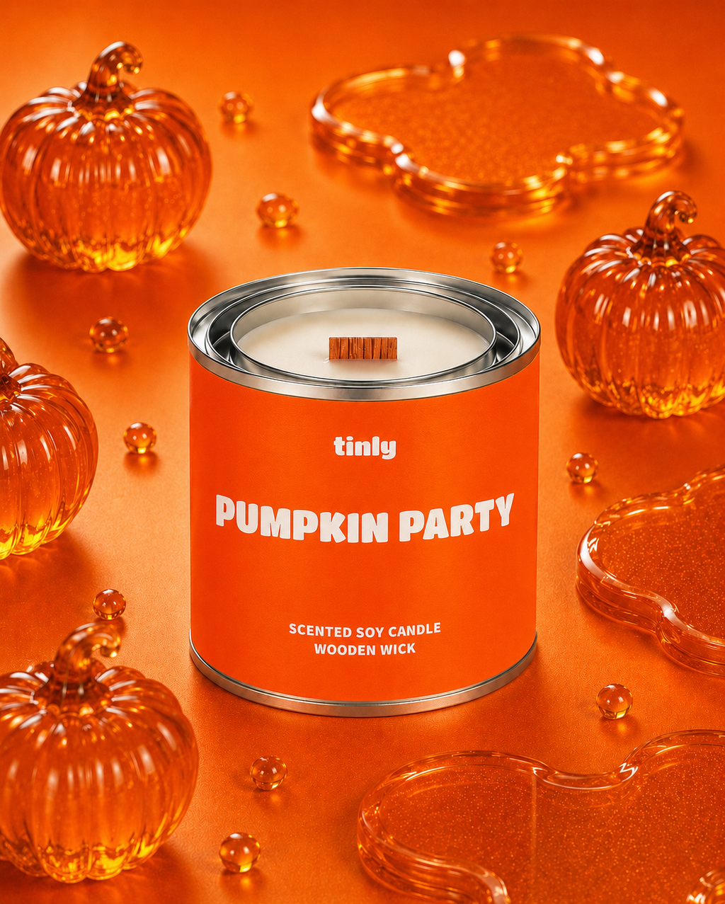 Pumpkin Party - Scented Soy Candle