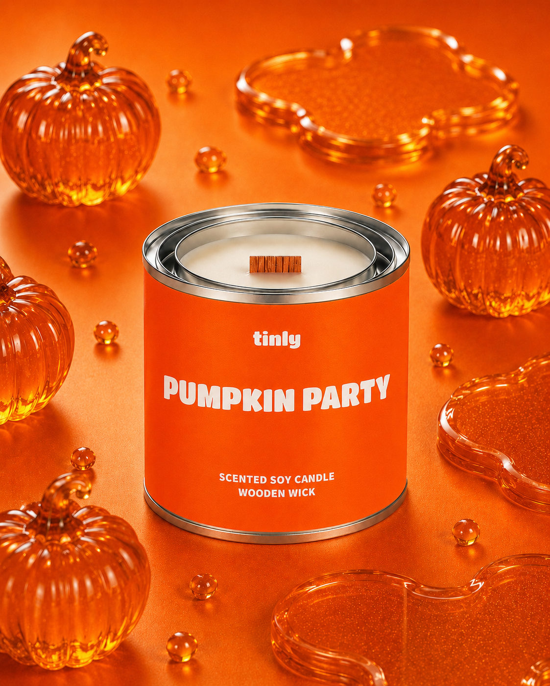 Pumpkin Party - Scented Soy Candle