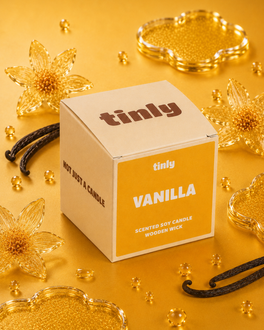 Vanilla - Scented Soy Candle