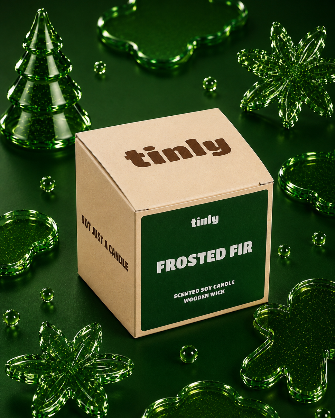 Frosted Fir - Scented Soy Candle