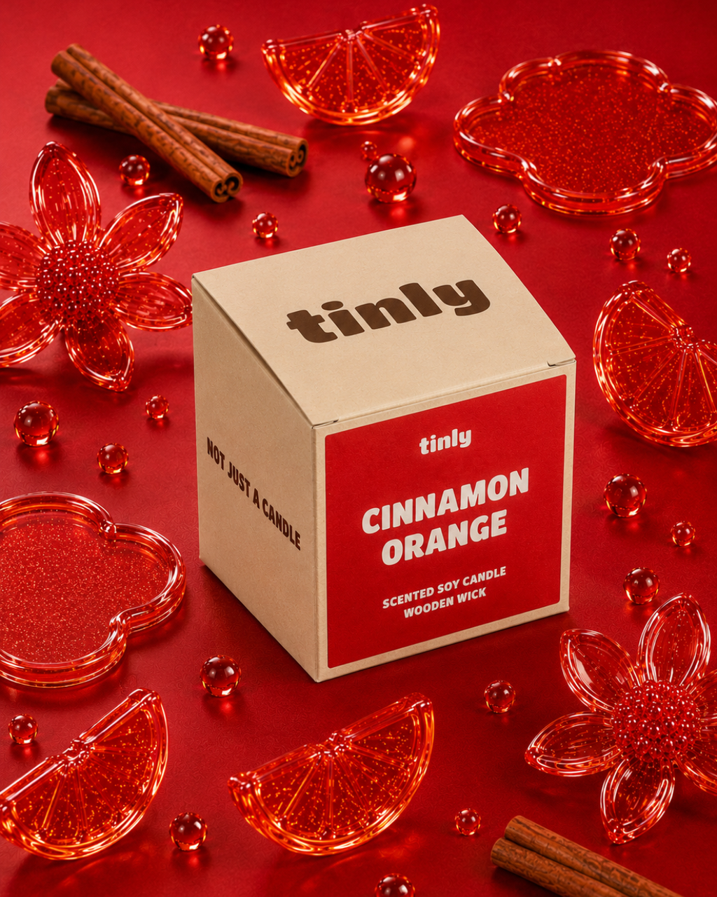 Cinnamon Orange - Scented Soy Candle