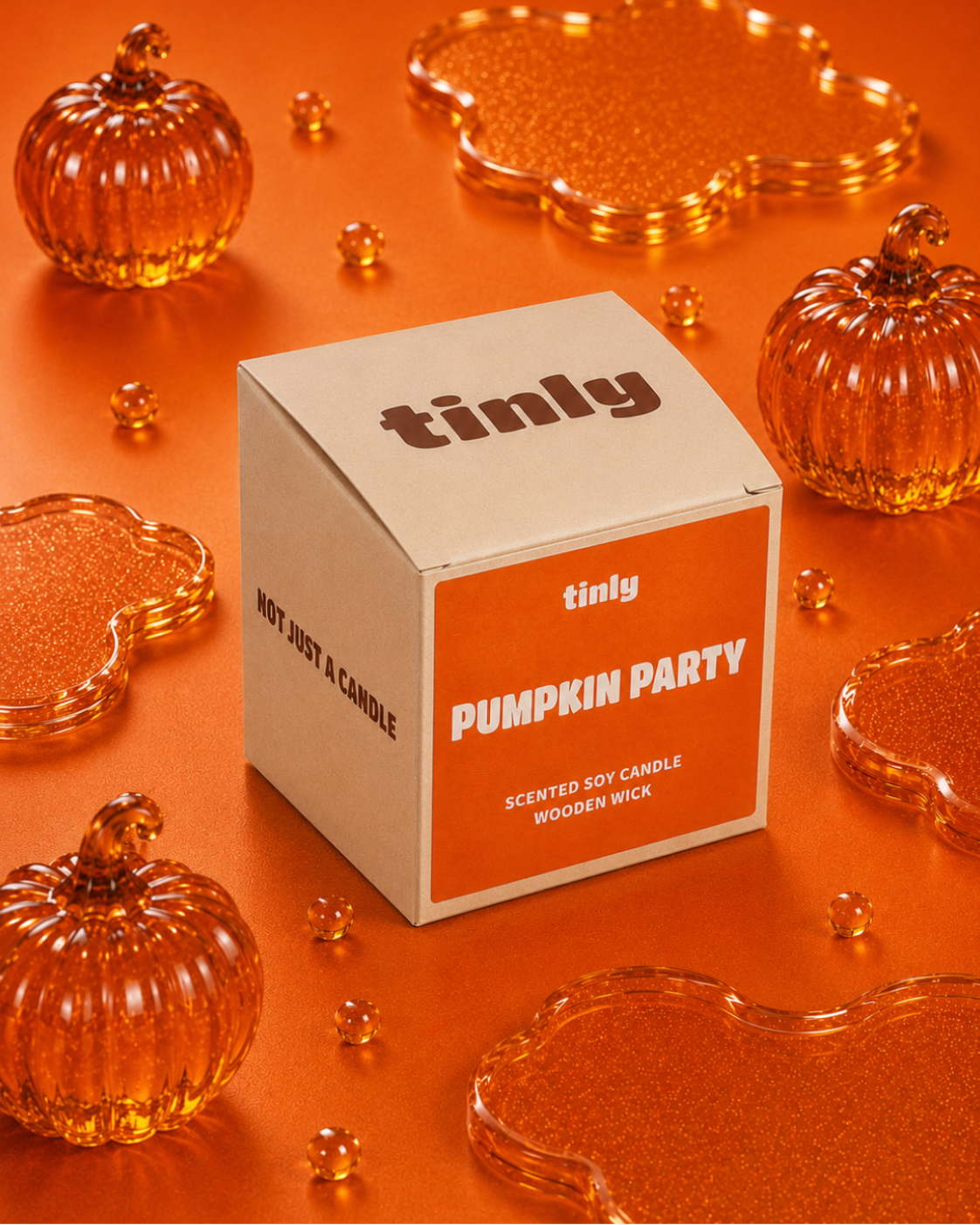 Pumpkin Party - Scented Soy Candle